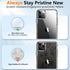 iPhone 11 Pro Case - Crystal Clear, Slim Thin Bumper, Anti-Yellowing, Upgraded Military Shockproof Protection, 5.8 inch