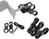 2 PCS x 1" Inch Aluminum Standard Long Ball Clamp Mount for Underwater Diving Light Arm System, Works with Ram Mounts
