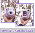 Instant Mini 12 Clear Case for Fujifilm Instax Mini 12 Camera, Protective Case with Upgraded Back Pocket