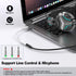USB-C to 3.5 mm Headphone Jack Adapter, Type C Aux Audio Adapter Compatible with iPhone 15 and Other USB C Devices