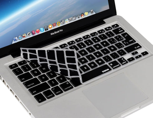 Silicone Skin Keyboard Cover - Spanish Language for Macbook Pro 13 15 17 Inch