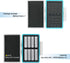 JJC Water-Resistant AA Battery Case, PC Shell Shockproof Organizer for 8 x AA / 14500 Batteries