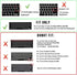 Silicone Keyboard Cover for MacBook Pro 13 15 inch 2019 2018 2017 2016 with Touch Bar, European Version, Model: A2159