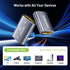 LEENUE 8K 2.1 8K@60Hz 4K@120Hz 2 Pack, HDMI Coupler Female to Female Connector, HDMI Aluminum Adapter, Supports /