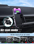 Wireless Car Charger, MOKPR 15W/10W/7.5W Cup Holder Phone Mount, Auto Clamping Fast Charging for iPhone & Samsung