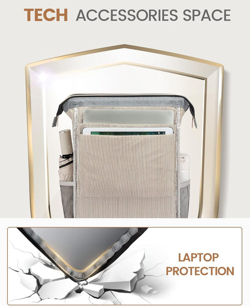 Backpack Backpacks Backpack 17-Inch LOVEVOOK Laptop for Women Fashion Business Computer Travel Bags Purse Doctor Nurse