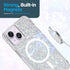 Case-Mate Twinkle Stardust iPhone 15 Plus / 14 Plus Case - 10ft Drop Protection, MagSafe Compatible, Slim,