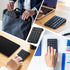 SANWA Bluetooth Numeric Keypad, Rechargeable Wireless Ten Key Number Pad, Portable & Slim for Laptop