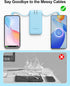 miisso Ultra Slim 10000mAh Power Bank with Built-in Cables, Pocket Size USB C Portable Charger