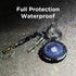 Compatible with AirTag Case Keychain, IPX8 Waterproof Holder, Silicone AirTags Cases with Key Ring