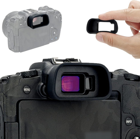 EOS R8 RP Eyecup EyepieceSoft Silicon Extended Camera Eye Cup Viewfinder Special