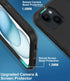 Shop iPhone 15 Plus Case - Heavy Duty, Full Body Rugged, Built-in Screen Protector, Shockproof & Dustproof, 6.7” Black.