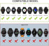 SABAKE Quick Fit 26mm Watch Band for Garmin Fenix 6X Pro/6X, Compatible with Fenix 5X/5X Plus/3/3 HR