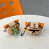 Silicone Korok Case for Sony WF-1000XM5, Cute Anime Yahaha Shockproof Protective Cover with Keychain and Cleaning Kit