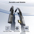 USB C 4 Extension Cable, with Thunderbolt 4 Cable, 240 W Charging Cable, 40 Gbps Data Cable, 8K @ 60Hz 4K, PD3.1, USB C Female Cable, for Hub, Dock MacBook, SSD