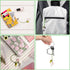 3 Pcs Tulip Flower Mobile Phone Pendant, Decorative Charms for Keychain, Backpack, Wallet