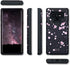 TORU CX PRO Case for Galaxy Note 9 - Slim Protective Cover with Card Holder & Kickstand, Flowers