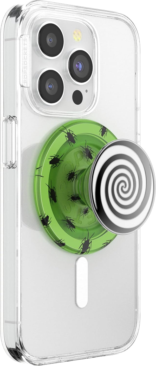 Strange & Unusual PopSockets Round Phone Grip, Compatible with MagSafe, Adapter Ring Included, Wireless Charging Holder