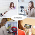 1 Pack Cell Phone Stand Hanging on Neck, Upgraded Hands-Free Mobile Phone Holder Clip on Bed/Table, 360° Rotation