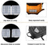 Battery Organizers for AA/AAA, Compact Portable Storage Cases, Insulative Plastic Clear Battery Holders (20 PCS)