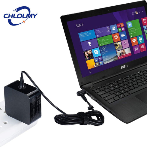 33W 1.75A 19V AC Adapter Charger for Asus Vivobook X200MA, X200M, X200CA, X200C, X200, X202E, X202, X201E, Q200E