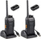 Retevis RT27 Rechargeable Walkie Talkies for Adults, 2 Way Radios for Family Hiking, Camping (2 Pack)
