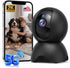 YYSY 2K Indoor Security Camera for Home Security, 2.4/5GHz Dual-Band WiFi Baby Monitor
