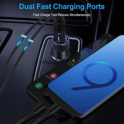 Type C Charger Fast Charging Block for Samsung Galaxy A15 5G, A55, A35, A14, A13, A25, A54, S24 S23 FE, A03s, S21 FE,