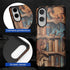 CARLOCA S25 Case for Samsung Galaxy Edge,Bookish Dragon Bookshelf Design- Hybrid Dual Protection Soft TPU + Hard PC