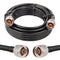 KMR240 N Male to N Male Cable 15ft, Low Loss N Type Coax Jumper Cable with 50 Ohm Connector