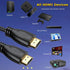 4K 1FT 10-Pack, 2.0 CL3 PS5, PS4, HDMI Cable High Speed HDMI Cable Supports ARC & Rated for Laptop, Soundbar, Monitor