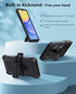 FNTCASE Galaxy A15-5G Case: Rugged, Military-Grade Shockproof Protection, Kickstand & Holster, 6.5" Black Heavy Duty