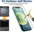 QHOHQ iPhone 12 Screen Protector 3 Pack, Ultra HD, 9H Hardness, Scratch Resistant, with 2 Tempered Glass Lens