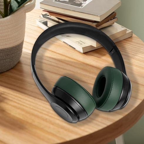 GVOEARS Ear Pad Replacement for Solo 2/3, Cushions for Beats Solo 2/3 Wired Wireless Headphones with Soft Leather Noise