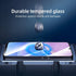 NEW'C 3 Pack Tempered Glass Screen Protector for Samsung Galaxy A15 5G/4G - Case Friendly, Scratch-proof, Bubble Free,
