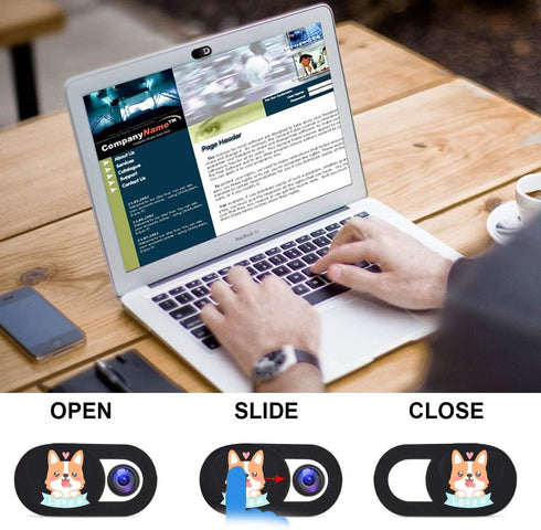 IMNEXT2U 3 Pack Laptop Camera Cover Slide Ultra Thin Slide Computer Webcam Covers for Echo Show, iPad, Tablet