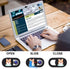 IMNEXT2U 3 Pack Laptop Camera Cover Slide Ultra Thin Slide Computer Webcam Covers for Echo Show, iPad, Tablet