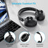 Hybrid Active Noise Cancelling Headphones, Wireless Over Ear Bluetooth with Deep Bass and Comfort Fit