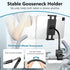 Evekea 4.7-12.9" Gooseneck Tablet Holder, iPad Holder for Stroller/Treadmill/Golf Cart/Boat/Mic Stand/Wheelchair/Gym