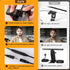 Yeenhoopy 3 Video Conference Lighting - Webcam Light for Streaming, Color Adjustable & Anti-Blue-Light, LED Monitor