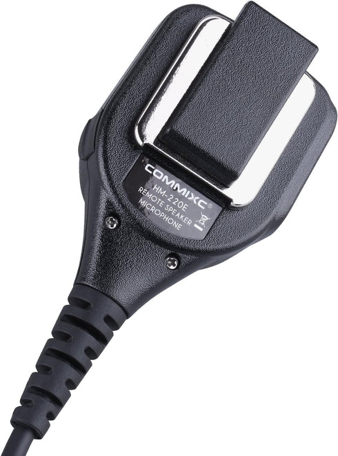 Shoulder Mic, Waterproof IP55 Handheld Speaker Mic with External 3.5mm Earpiece Jack, Compatible with Motorola Two-Way