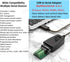 DTECH RS422 RS485 R232 (3 1 5V 11 10 8 7 (1.5ft) USB to Serial Adapter to USB Cable in Interface) Supports DC