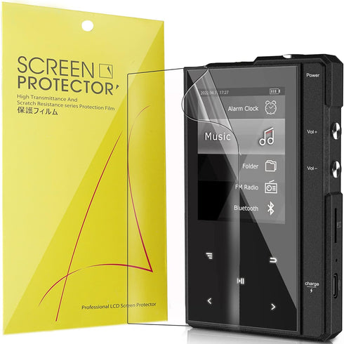 Lamshaw Screen Protector, 6 Pack TPU Clear Film Compatible for Phinistec Z6 MP3