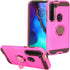for Motorola Moto G Stylus XT2043, Moto G Power XT2041 (2020 Version) - Hybrid Phone Case w/Ring Stand - RS2 Hot Pink