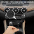 QIANRENON 2 USB C Threaded Flush Mount Waterproof Cable, Dual USB C 2.0 Male to Female Car Dash Mount Extension Cable