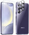 SPIDERCASE Samsung Galaxy S24 Plus Case, 10 FT Military Grade Drop Protection, Slim Fit Shockproof, Clear