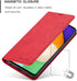 QLTYPRI Samsung Galaxy A13 5G Case, Premium PU Leather Cover with Card Holder, Kickstand, Shockproof Flip Wallet Case,