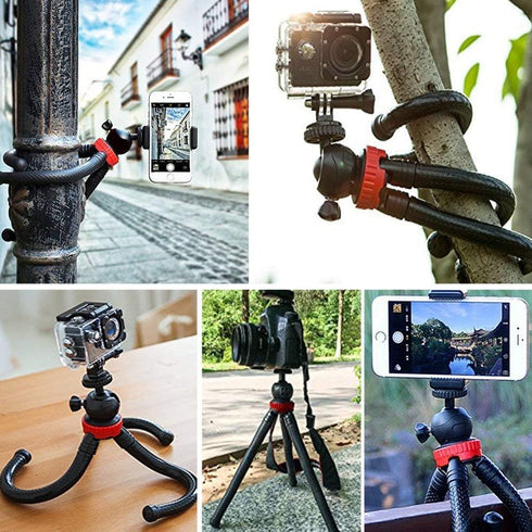 AceTaken 12'' DR-40 DR-05 DR-22WL DR-44WL DR-100MKIII Flexible Tripod Stand for Tascam Recorder