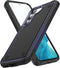 Samsung Galaxy S23 Plus Case, Blue Military Grade Drop Protective Rugged Cover for Galaxy S23+ Phone