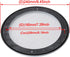RDEXP 8 Inch DIY Car Audio Speaker Cover - Decorative Circle Metal Net Mesh Grille White 10.16 x 9.61 x 1.06